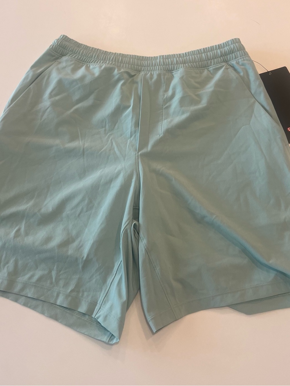 lululemon athletica Men's Pale Teal Athletic Shorts